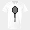 V-Neck Heavy Cotton 100% T-Shirt Thumbnail