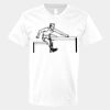 V-Neck Heavy Cotton 100% T-Shirt Thumbnail