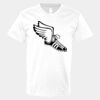 V-Neck Heavy Cotton 100% T-Shirt Thumbnail