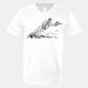V-Neck Heavy Cotton 100% T-Shirt Thumbnail