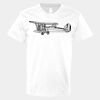 V-Neck Heavy Cotton 100% T-Shirt Thumbnail