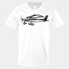 V-Neck Heavy Cotton 100% T-Shirt Thumbnail