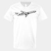 V-Neck Heavy Cotton 100% T-Shirt Thumbnail