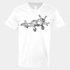 V-Neck Heavy Cotton 100% T-Shirt Thumbnail