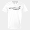 V-Neck Heavy Cotton 100% T-Shirt Thumbnail