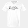 V-Neck Heavy Cotton 100% T-Shirt Thumbnail