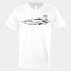 V-Neck Heavy Cotton 100% T-Shirt Thumbnail