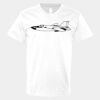 V-Neck Heavy Cotton 100% T-Shirt Thumbnail