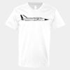V-Neck Heavy Cotton 100% T-Shirt Thumbnail