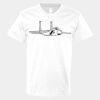V-Neck Heavy Cotton 100% T-Shirt Thumbnail