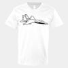 V-Neck Heavy Cotton 100% T-Shirt Thumbnail