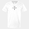 V-Neck Heavy Cotton 100% T-Shirt Thumbnail
