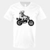 V-Neck Heavy Cotton 100% T-Shirt Thumbnail