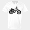 V-Neck Heavy Cotton 100% T-Shirt Thumbnail