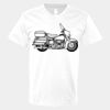 V-Neck Heavy Cotton 100% T-Shirt Thumbnail