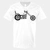 V-Neck Heavy Cotton 100% T-Shirt Thumbnail