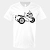 V-Neck Heavy Cotton 100% T-Shirt Thumbnail