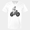 V-Neck Heavy Cotton 100% T-Shirt Thumbnail