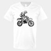 V-Neck Heavy Cotton 100% T-Shirt Thumbnail