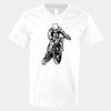 V-Neck Heavy Cotton 100% T-Shirt Thumbnail
