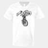 V-Neck Heavy Cotton 100% T-Shirt Thumbnail