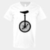 V-Neck Heavy Cotton 100% T-Shirt Thumbnail