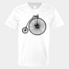 V-Neck Heavy Cotton 100% T-Shirt Thumbnail