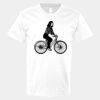 V-Neck Heavy Cotton 100% T-Shirt Thumbnail