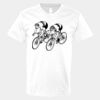 V-Neck Heavy Cotton 100% T-Shirt Thumbnail