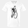 V-Neck Heavy Cotton 100% T-Shirt Thumbnail