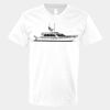 V-Neck Heavy Cotton 100% T-Shirt Thumbnail
