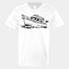 V-Neck Heavy Cotton 100% T-Shirt Thumbnail