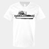 V-Neck Heavy Cotton 100% T-Shirt Thumbnail