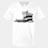 V-Neck Heavy Cotton 100% T-Shirt Thumbnail
