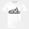 V-Neck Heavy Cotton 100% T-Shirt Thumbnail