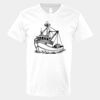 V-Neck Heavy Cotton 100% T-Shirt Thumbnail