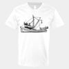 V-Neck Heavy Cotton 100% T-Shirt Thumbnail