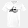 V-Neck Heavy Cotton 100% T-Shirt Thumbnail