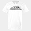 V-Neck Heavy Cotton 100% T-Shirt Thumbnail