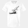 V-Neck Heavy Cotton 100% T-Shirt Thumbnail