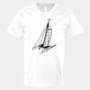 V-Neck Heavy Cotton 100% T-Shirt Thumbnail