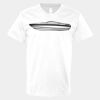 V-Neck Heavy Cotton 100% T-Shirt Thumbnail