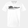 V-Neck Heavy Cotton 100% T-Shirt Thumbnail