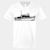 V-Neck Heavy Cotton 100% T-Shirt Thumbnail