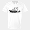 V-Neck Heavy Cotton 100% T-Shirt Thumbnail