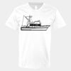 V-Neck Heavy Cotton 100% T-Shirt Thumbnail