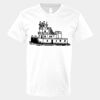 V-Neck Heavy Cotton 100% T-Shirt Thumbnail