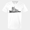 V-Neck Heavy Cotton 100% T-Shirt Thumbnail