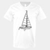 V-Neck Heavy Cotton 100% T-Shirt Thumbnail