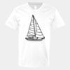 V-Neck Heavy Cotton 100% T-Shirt Thumbnail